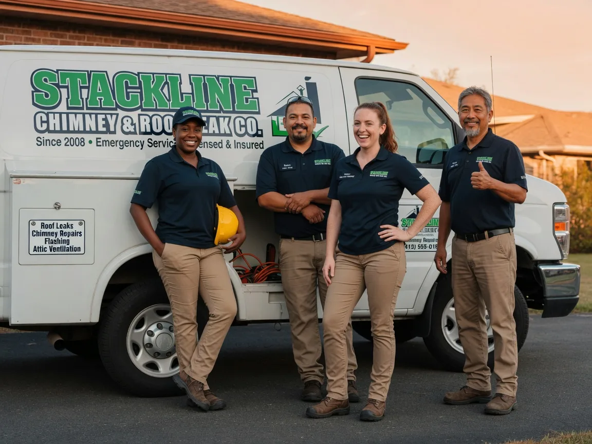 Chimney flashing repair company in Belmont, MI
